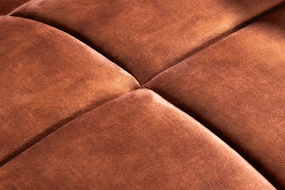 NVI - 49248 BOUTIQUE (ágyazható) kanapé 210 - rust brown velvet (10)
