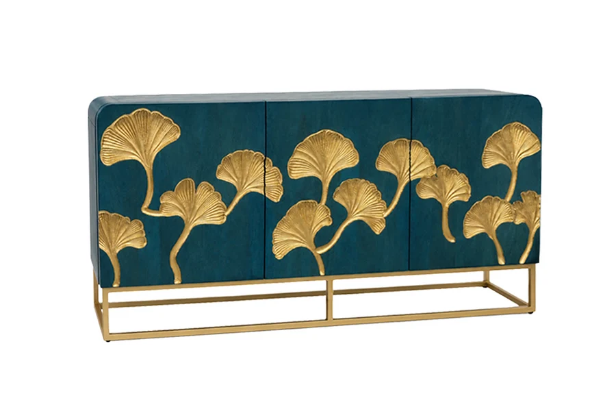 NVI - 49494 GINKGO Mango komód 60 - turquoise (9)
