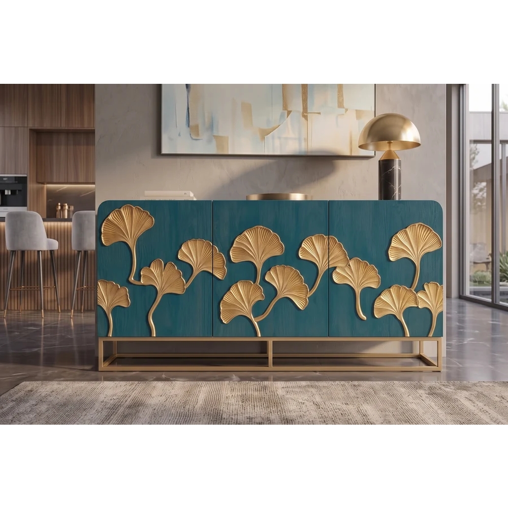 fokep_NVI - 49494 GINKGO Mango komód 60 - turquoise (6)